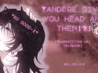 Giving 和接受你的 Yandere 男孩的头！[M4A型][角色扮演][捆绑][湿]