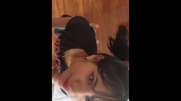 Cum in mouth first time Camila teen
