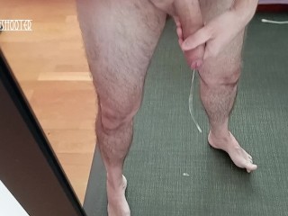 Sube El Sonido! Se Puede Oirme Gimiendo y El Ruido De Mi Corrida Espesa Golpeando El Suelo!