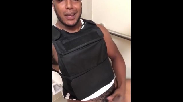 That Work break rub out she made me so horny and had me milking it at work