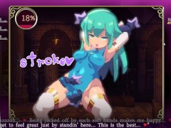 LESBIAN FUTANARI GIRL BEING MASTURBATED BY MONSTER HANDS - mage kanade