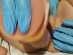 IT'S INCREDIBLE TO BE FUCKED BY 2 BIG DILDOS ❤️ CLOSE UP VIEW