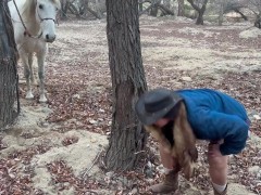 Pissing after a pony ride