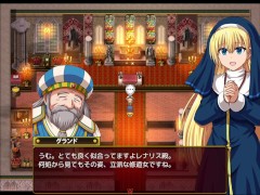 【#02 レナリスインデザイア(体験版)実況】スラム街でたくさんの男達に中出しされ、シックスナインされる金髪爆乳修道女。(ファンタジーRPG同人エロゲ―) - Screenshot 9 of 16 - Hentai Gangbang