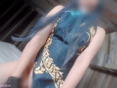 【ぶんコス】大量中出し！！「妾のこと、もっと気持ちよくするのじゃ…♡♡」先生と子宮が満たされるまで大量中出しえっち💙 - Screenshot 6 of 16 - Japanese