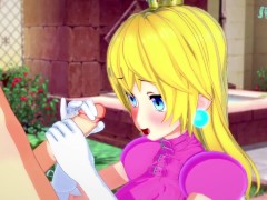 Princess Peach Gives You A Handjob~! Super Marion Hentai Animation With Voice~! (MagicalMysticVA)