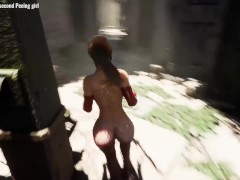 Beasts in the Sun Sex Game version 7 #06 Tomb Rider parody Porn game
