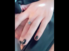 BBW Goth Girl Masturbating - Tease