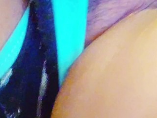 Pussy Peeping. a little Hair in my Pussy