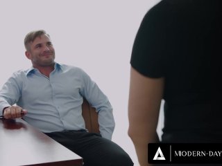 MODERN-DAY SINS - Horny Top Employee Rewards Himself With Boss's Stepdaughter Penelope Kay's Pussy screenshot number 1