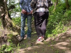 Mother-in-law risks being seen in public park