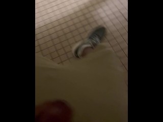 Watch me Jerk my Dick in the Gym