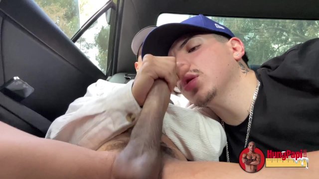 Hung Papi Uncut Twink Big Cumshot Huge Facial CUM Public Car Action!