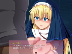 【#03 レナリスインデザイア(体験版)実況】パイズリ胸射や乳揉みバック中出しされる金髪爆乳修道女。(ファンタジーRPG同人エロゲ―) 3/16