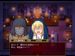 【#03 レナリスインデザイア(体験版)実況】パイズリ胸射や乳揉みバック中出しされる金髪爆乳修道女。(ファンタジーRPG同人エロゲ―) 8/16