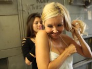 Aaliyah Love and Shyla Jennings Lick each Other's Pussies