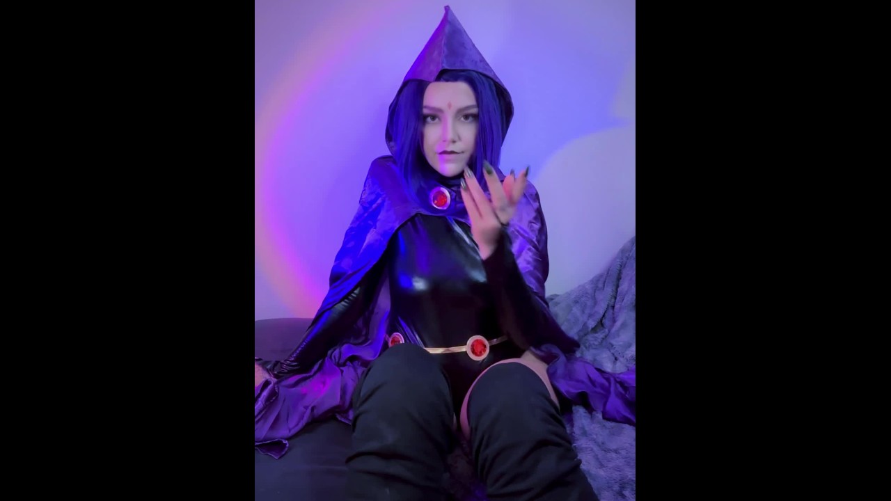 RAVEN COSPLAY JOI & COUNTDOWN