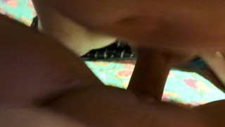 Milf sucks n fucks sexy guy - part 1