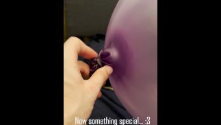 [POV] BALLON-SPASS und HANDJOB mit LAUTEM STÖHNEN | GL 700 und zufällig