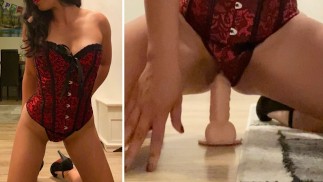 I fuck my dildo really hard and think of you