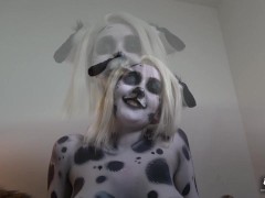 Dalmatian Body-Paint Domination Experience