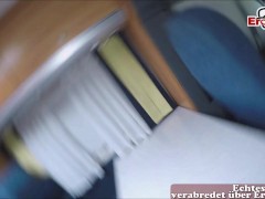 Rothaarige deutsche MILF hat sextreffen via Dating-App