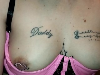 Сногсшибательные сиськи блондинки крупным планом минет от первого лица