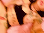 hot mature onlyfans Tgirl cums hard on large vibrating rubber penis
