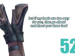 Miyabi is disgusted by how much of a beta you are (humiliation, femdom, foot fetish, shoe fetish)