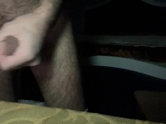 Earl masturbates alone in the dark