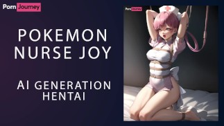 PornJourney AI Hentai : Pokemon Anime Nurse Joy Porn