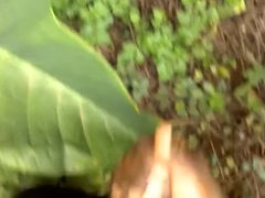 ALMOST CAUGHT OUTSIDE BUSTING A NUT