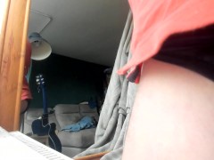 relaxing on webcam and learning