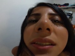 My Latin Mouth Is a Whore! I Worship The Head of His Dick My Slutty Pussy Feels Every Inch - Jhodez1