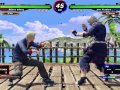 Parrying Girl Bosses in Virtua Fighter 5 R.E.V.O. (Virtua Fighter 5 REVO Open Beta Stream)