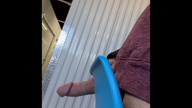 Fucking Office Chair with Hard Cock