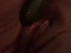 H O R N Y - Screenshot 11 of 16 - Cucumber In Pussy