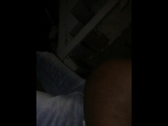made her freak ass read a book while i fingered her ass
