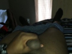 beating my dick mid shift