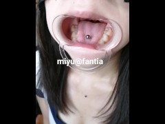 【サンプル概要】巨乳素人を拘束。口腔、唾液、舌、歯、電マ、アナルバイブ、ファッキングマシーン - Screenshot 2 of 16 - Tongue