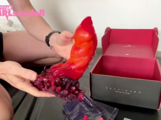 Распаковываю свою куклу MRLsexdoll Futa Lucy и фаллоимитатор Azur Dragon. Используйте код «eric» для скидки в интернет-магазине