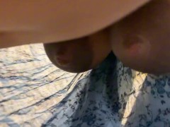 Huge Hanging Milky Tits & Ass Hot Indonesia Muslim Aunty Clean My Room & Try To Seduce me For Sex