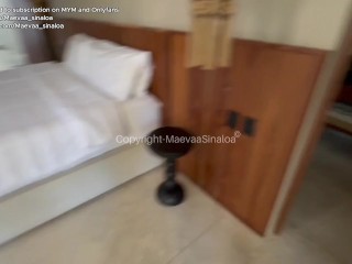 VLOG PORN - He fucks his best friend without a condom by the pool