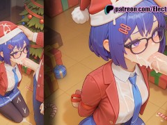 Mila from MiSide will help you in satisfying your penis and testicles! - Screenshot 7 of 16 - Mita
