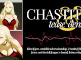 Erotic Audio | Chastity Tease & Denial | FemDom Mistress Role Play [ReMastered]