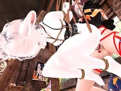 Beautiful Submissive Furry Bound And Fucked