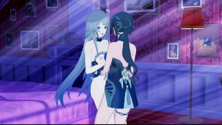 Ruan Mei x Herta Fingering (Honkai Star Rail Yuri)