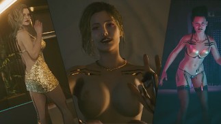Cyberpunk 2077 Sexszenen Brittary Hayes All Sex Full Collection . Cyberpunk nude mod Pornospiel spielen