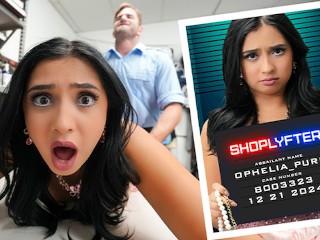 Shoplyfter! she Stole a Dress to Feel Better, so the Security Guard got her Naked