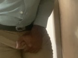 Desperate Pee Guy with BBC Can't Hold Pee and Desperately wets himself